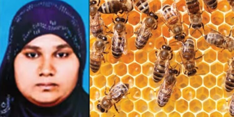துரித உணவகத்தை விடுத்து இயற்கை தேனீ வளர்ப்பு திண்டுக்கல் பட்டதாரி பெண்!