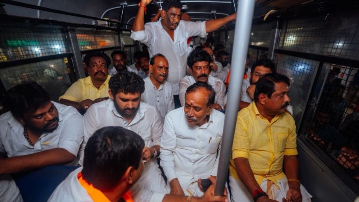 திருப்பரங்குன்றம் தீபம்: போராட்டம்  நயினார் நாகேந்திரன் உட்பட 93 பேர் மீது வழக்கு பதிவு!