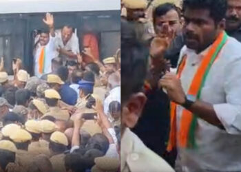 திருப்பூரில் திடீரென வெடித்த பதற்றம்.. அண்ணாமலை அதிரடி கைது !