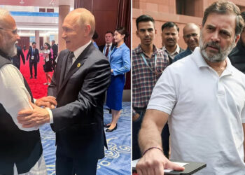ரஷ்ய அதிபரை சந்திக்க அனுமதி மறுக்கப்பட்டதாக ராகுல் காந்தி குற்றச்சாட்டு