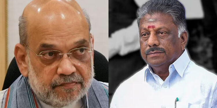 டெல்லியில் அமித் ஷா உடன் 20 நிமிடங்கள் ஆலோசித்த ஓபிஎஸ்..!