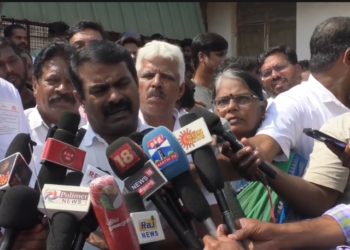 TVKதலைவர் விஜய்க்கு முன்பாகவே புதுச்சேரிக்கு மாநில அந்தஸ்து கோரியது நான் தான் என சீமான் பேட்டி