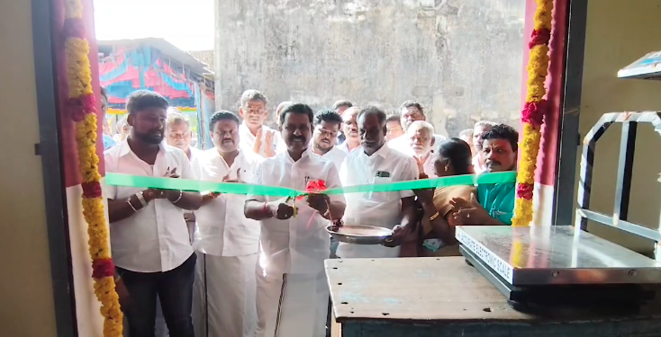 வலங்கைமான் நார்த்தாங்குடி பகுதியில் புதிய அங்காடி கட்டிடத்தை திறந்து வைத்து ஆர்.காமராஜ் பேச்சு