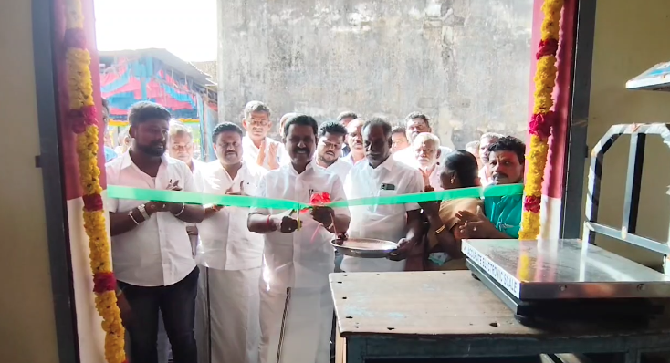 வலங்கைமான் நார்த்தாங்குடி பகுதியில் புதிய அங்காடி கட்டிடத்தை திறந்து வைத்து ஆர்.காமராஜ் பேச்சு