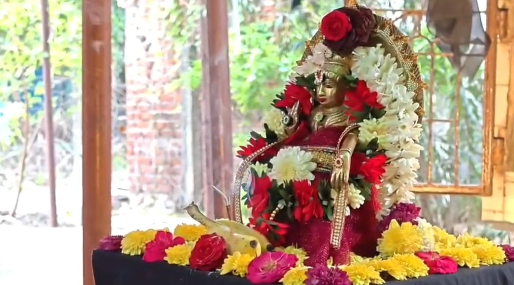 கீழ்ப்பெரும்பாக்கம் பகுதியில் உள்ள ஸ்ரீ சபரிகிரிசன் அய்யப்பன் கோவிலில் நடைபெற்ற மண்டல பூஜை விழா