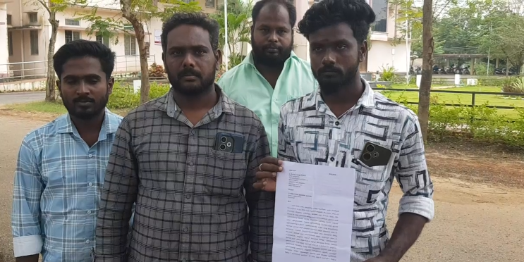 ஹங்கேரி நாட்டுக்கு அனுப்புவதாக கூறி21லட்சரூபாய் வரை மோசடி பணத்தை பெற்று தர வலியுறுத்தி மனு