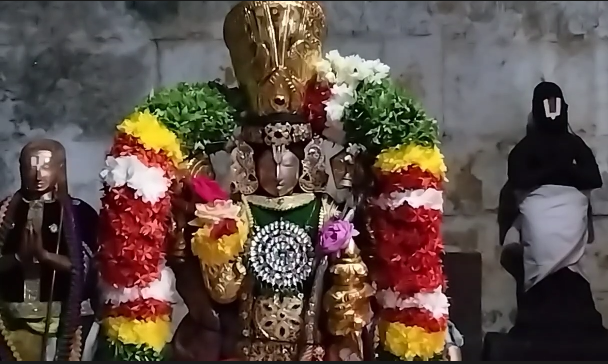 சீர்காழி தாடாளன் பெருமாள் கோயிலில்   வைகுண்ட ஏகாதசியை முன்னிட்டு  பெருமாளின் வலது பாத தரிசனம்