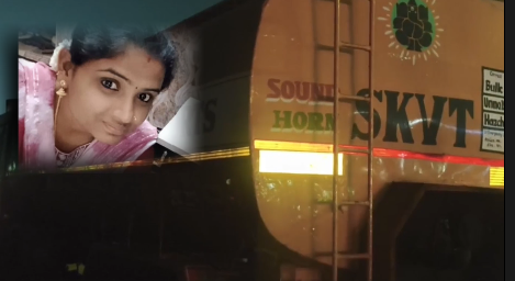 சென்னை மாதவரம் அடுத்த மஞ்சம்பாக்கம் அருகே பெண் தலை நசுங்கி பலி