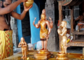 ஆக்கூர் பிரசித்தி பெற்ற தான்தோன்றீஸ்வரர் கோவிலில் 4-ம் ஆண்டு குருபூஜை சிறப்பு அபிஷேகங்கள்