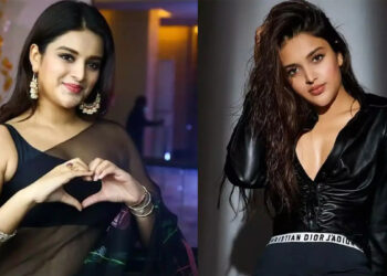 ரசிகர்கள் கூட்டத்தில் சிக்கிய நடிகை நிதி அகர்வால் !