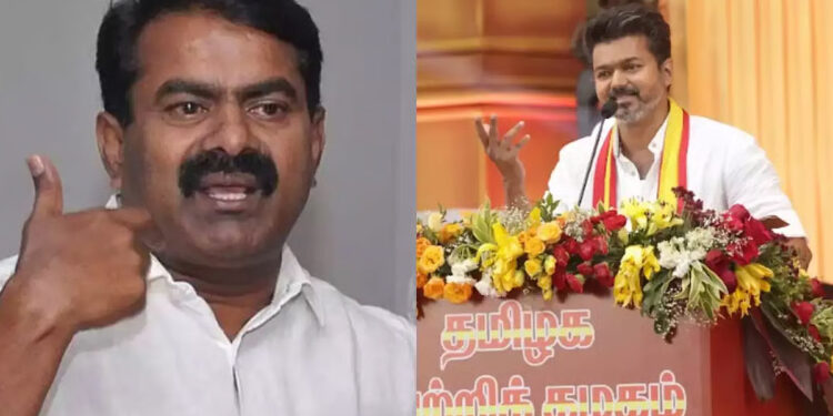 ‘தவெக என் தம்பி கட்சி’ – விஜய்யை விமர்சித்தபின் மென்மை காட்டிய சீமான்