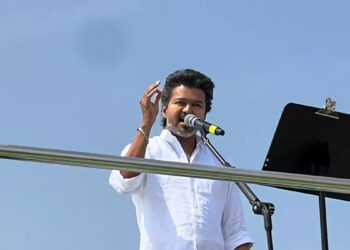 “தீயசக்திக்கும் தூயசக்திக்கும் இடையேதான் அரசியல் போட்டி” – ஈரோட்டில் விஜய் கடும் தாக்கு