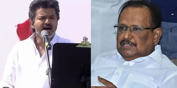 “தீய சக்தி–தூய சக்தி அல்ல… எங்களிடம் இருப்பது மக்கள் சக்தி” : அமைச்சர் ரகுபதி பதிலடி