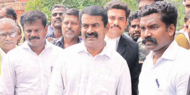 தி.மு.க. நிர்வாகி தாக்கப்பட்ட விவகாரம் : சீமான் உள்ளிட்ட 16 பேர் மீது 4 பிரிவுகளில் வழக்கு