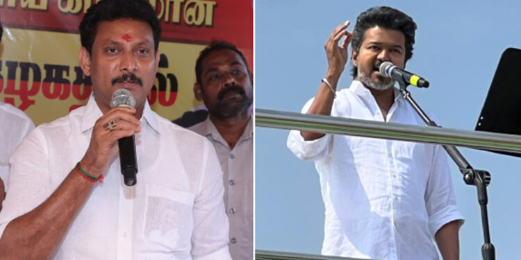 கொஞ்சம் அப்டேட் ஆகுங்க விஜய்.. செங்கோட்டையன் காலத்தில் நடந்த சம்பவம் அது.. அமைச்சர் அன்பில் மகேஷ் பதிலடி !