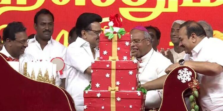 கிறிஸ்துமஸ் விழாவில் முதல்வர் ஸ்டாலின் வெளியிட்ட புதிய அறிவிப்புகள்