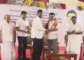 தமிழ்நாடு ஹஜ் இல்லம் கட்ட அடிக்கல் நாட்டினர் தமிழக முதல்வர் ஸ்டாலின்