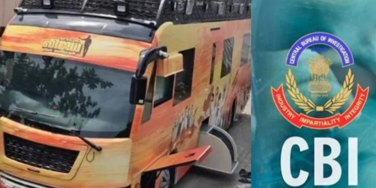 கரூர் விஜய்யின் பிரச்சார வாகனத்தைச் சிபிஐ பறிமுதல் செய்தது  டெல்லி நேர்முக விசாரணைக்கு முன்னதாக அதிரடி