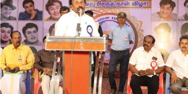 தஞ்சையில் எம்.ஜி.ஆர். 108-வது பிறந்தநாள் விழா எழுச்சி  சைதை துரைசாமி சிறப்புரை!