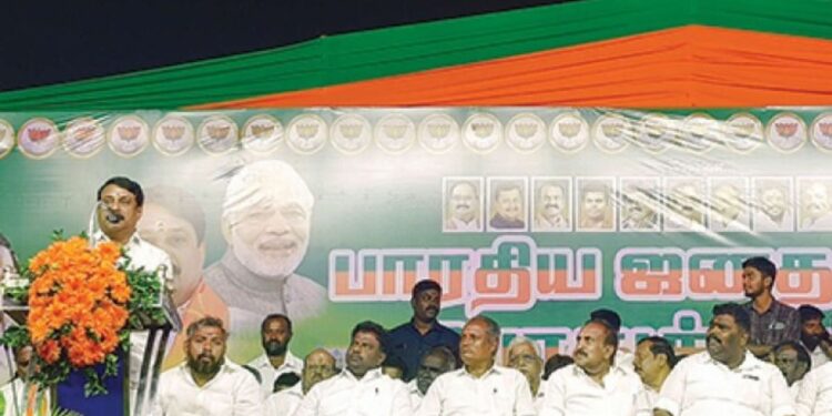 வாக்குறுதிகளை நிறைவேற்றாமல் முதல்வர் ஸ்டாலின் வெற்று விளம்பரம் தேடுகிறார் நயினார் நாகேந்திரன் விளாசல்!