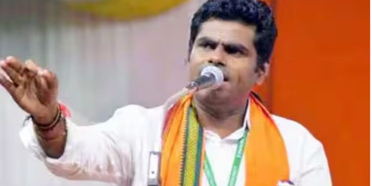 திருப்பூரில் பழமையான கோவில் இடிப்பு  திமுக அரசின் ‘போலி மதச்சார்பின்மை’க்கு அண்ணாமலை கடும் கண்டனம்