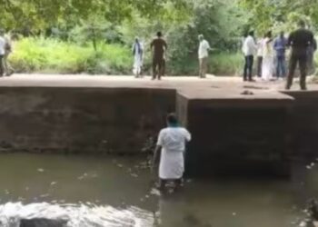 குடகனாற்றின் திசைமாற்றத்தால் கருகும் விவசாயம்  வல்லுநர் குழு அறிக்கையை வெளியிட விவசாயிகள் கோரிக்கை