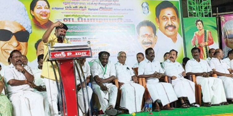 “மதுரை மண்ணில் அண்ணா திமுக-வின் வெற்றி முழக்கம்”: எம்.ஜி.ஆர் பிறந்தநாள் விழாவில் கஞ்சா கருப்பின் உரை!