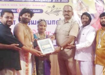 ஈரோட்டில் கலைப் பண்பாட்டுத் துறை சார்பில் இளம் கலைஞர்களுக்கான பரதநாட்டிய விழா