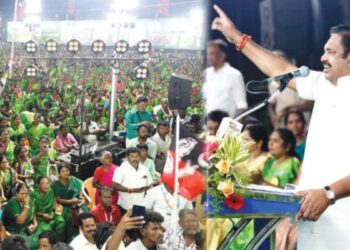 பெண்கள் சக்தி நம் பக்கம் அதிமுக தனிப்பெரும்பான்மையுடன் ஆட்சி அமைக்கும்” – எடப்பாடி பழனிசாமி சூளுரை!