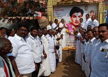 எடப்பாடியார் தலைமையில் மீண்டும் பொற்கால ஆட்சி வத்தலக்குண்டில் எம்.ஜி.ஆரின் 109-வது பிறந்தநாளில் அதிமுகவினர் உறுதி!