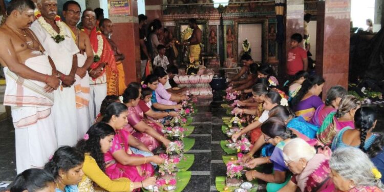 மேட்டுப்பாளையத்தில் உலக நன்மைக்காக 108 லிங்க வழிபாடு மற்றும் சிவ நாம பாராயணம்!