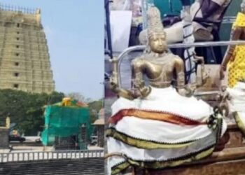 காஞ்சி ஏகாம்பரநாதர் கோயில் தங்கம் எங்கே? தனி நீதிபதி விசாரணை கோரி இந்து முன்னணி போர்க்கொடி!