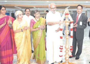 கோவையில் முதுகலை நிறுவனத்தை இந்தியக் குடியரசுத் துணைத் தலைவர் சி.பி.ராதாகிருஷ்ணன் திறந்து வைத்தார்.