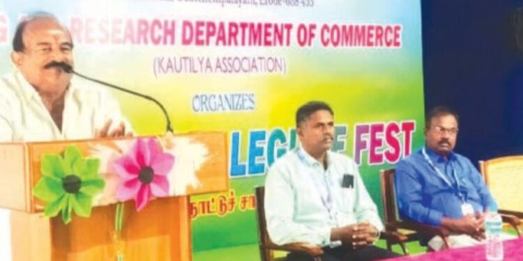 கோபி ஸ்ரீ வெங்கடேஸ்வரா கல்லூரியில் ‘சேர நாட்டுச் சங்கமம்’ திருப்பூர் டெர்ப்ஸ் கல்லூரி சாம்பியன்!