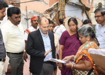 சேலத்தில் மத்திய அரசின் சிறப்புப் பார்வையாளர் குல்தீப் நாராயண் அதிரடி கள ஆய்வு!