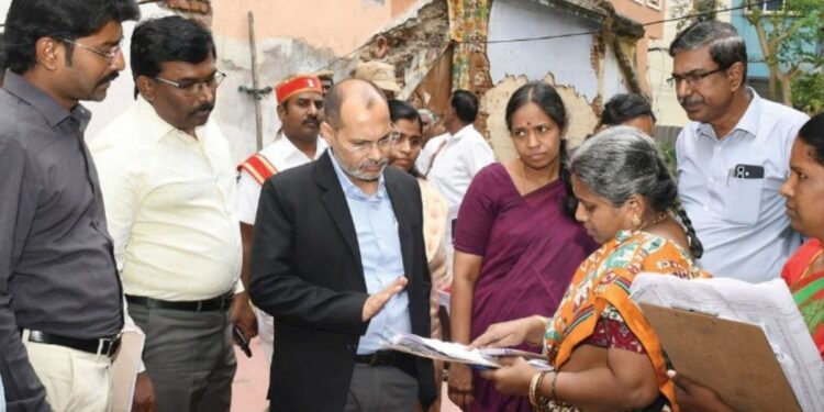 சேலத்தில் மத்திய அரசின் சிறப்புப் பார்வையாளர் குல்தீப் நாராயண் அதிரடி கள ஆய்வு!