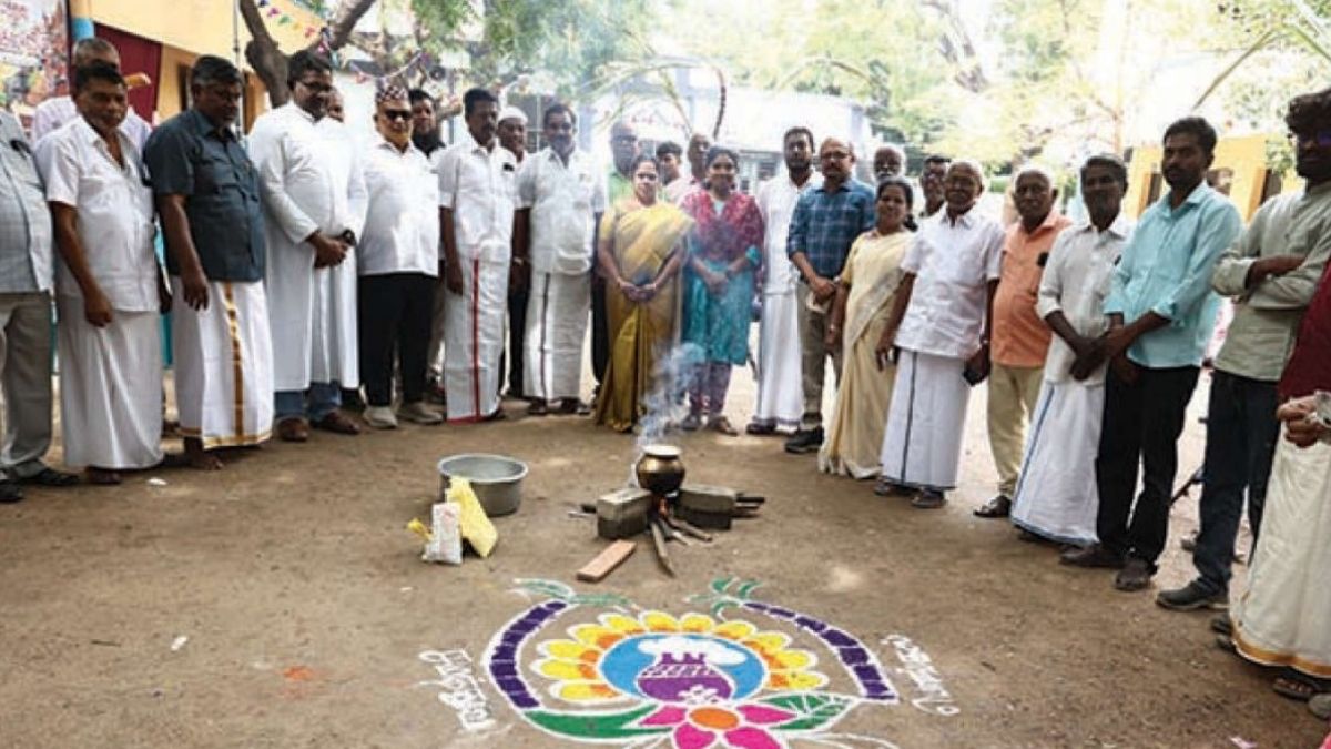 அல்-அமீன் பள்ளியில் பொங்கி வழிந்த மத நல்லிணக்கம்: ‘சமத்துவ பொங்கல்’ திருவிழா!