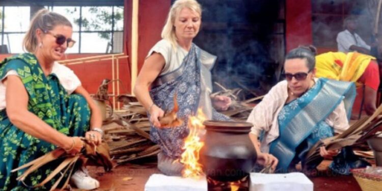 தூத்துக்குடியில் ‘ஆட்டோ சேலஞ்ச்’:தமிழர் பாரம்பரிய பொங்கலோ பொங்கல் என முழங்கி உற்சாகக் கொண்டாட்டம்!