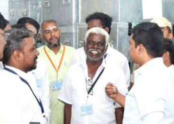 விருதுநகரில் அரசியல் கட்சிகள் முன்னிலையில் மின்னணு வாக்குப்பதிவு இயந்திரங்கள் சரிபார்ப்பு