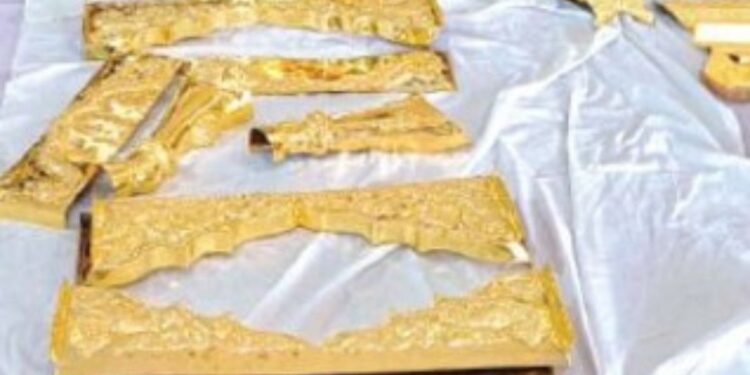 செஞ்சேரிமலையில் ரூ.10 கோடியில் ஜொலிக்கும் தங்கத்தேர் இறுதிக்கட்டப் பணிகள் தீவிரம்!