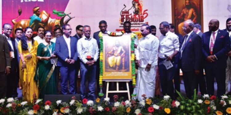 “தி ரைஸ் – சங்கம்-5” உலகத் தமிழ் தொழிலதிபர்கள் மாநாட்டைத் துவக்கி வைத்தார் ஆ.ராசா எம்.பி!