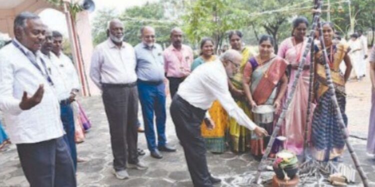 ஜமால் முகமது ஆசிரியர் கல்வியியல் கல்லூரியில் சமத்துவப் பொங்கல்