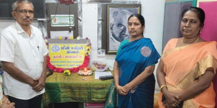 மதுரையில் மின் ஈகியர் பணியின் போது உயிர்நீத்த ஊழியர்களுக்கு ஜனதா தொழிலாளர் சங்கம் சார்பில் அஞ்சலி!
