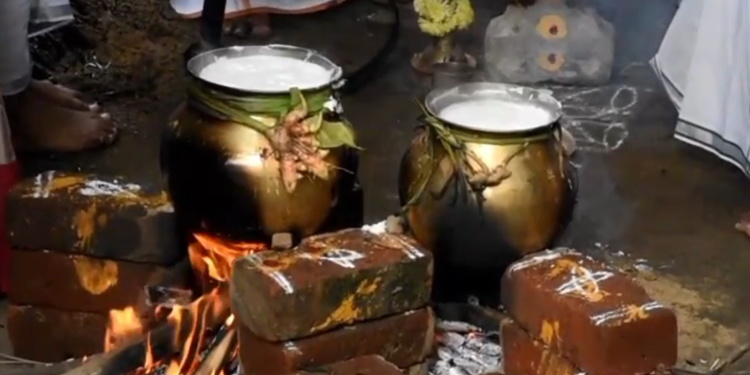 மூன்றாவது தலைமுறையாக தை 2ம் தேதி பொங்கல் விழா – கிராம மக்கள் கொண்டாடி மகிழ்ந்தனர்