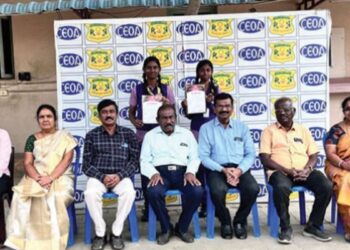 மாநில அளவிலான டென்னிகாய்ட் போட்டி மதுரை சி.இ.ஓ.ஏ பள்ளி மாணவிகள் சாதனை!