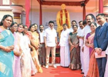 பரமக்குடியில் தியாகி இமானுவேல் சேகரனார் மணிமண்டபம்: முதல்வர் மு.க.ஸ்டாலின் நேரில் திறந்து வைத்து மாரியாதை