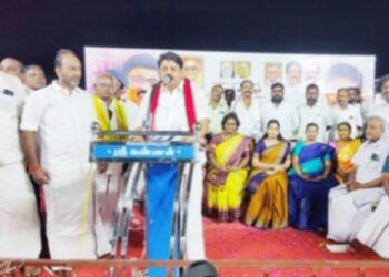 4 ஆயிரம் குடும்பங்களுக்கு நலத்திட்ட உதவிகளை வழங்கிச் சாதனை படைத்த சேடபட்டி மு.மணிமாறன்!