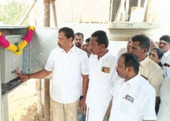 பழனி அருகே அய்யம்பாளையத்தில் நலத்திட்டப் பணிகள் ஐ.பி. செந்தில்குமார் எம்.எல்.ஏ. திறந்து வைத்தார்!