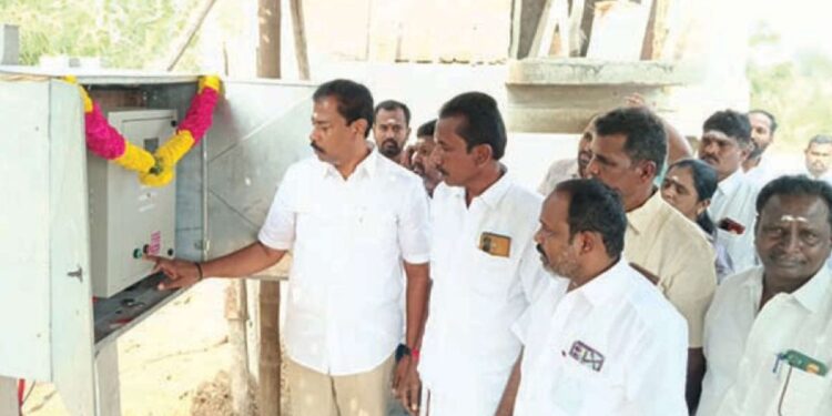 பழனி அருகே அய்யம்பாளையத்தில் நலத்திட்டப் பணிகள் ஐ.பி. செந்தில்குமார் எம்.எல்.ஏ. திறந்து வைத்தார்!