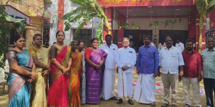 நகராட்சி அலுவலகத்தில் களைகட்டிய சமத்துவப் பொங்கல் – தூய்மைப் பணியாளர்களுடன் கொண்டாட்டம்!